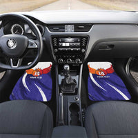 Custom Lucknow India Cricket Car Mats Go Champions