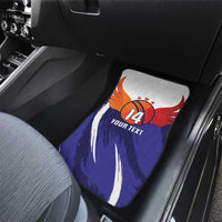 Custom Lucknow India Cricket Car Mats Go Champions