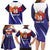 Custom Lucknow India Cricket Family Matching Long Sleeve Bodycon Dress and Hawaiian Shirt Go Champions