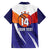 Custom Lucknow India Cricket Family Matching Off The Shoulder Long Sleeve Dress and Hawaiian Shirt Go Champions