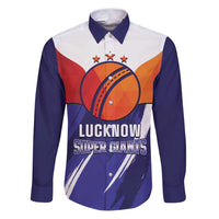 Custom Lucknow India Cricket Family Matching Puletasi and Hawaiian Shirt Go Champions