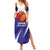Custom Lucknow India Cricket Family Matching Summer Maxi Dress and Hawaiian Shirt Go Champions