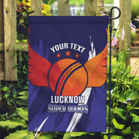 Custom Lucknow India Cricket Garden Flag Go Champions
