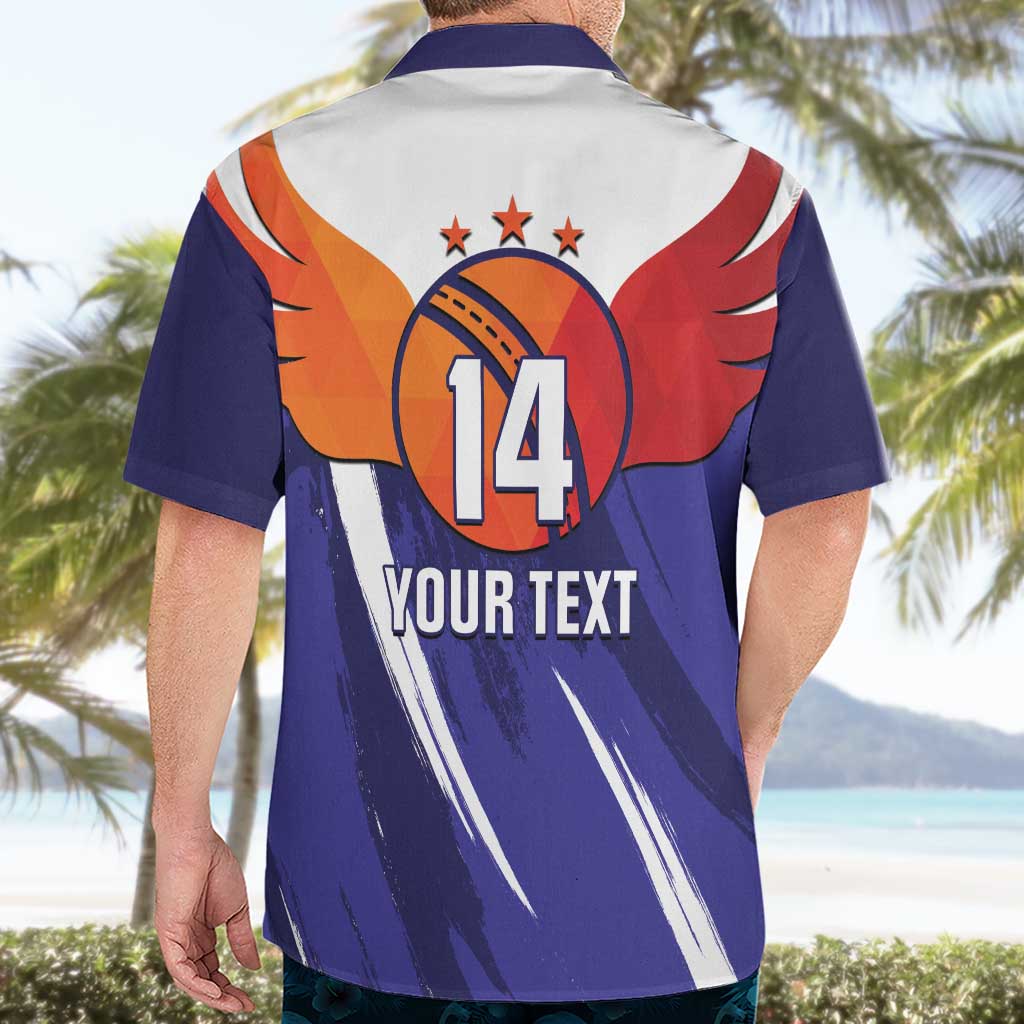 Custom Lucknow India Cricket Hawaiian Shirt Go Champions