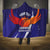 Custom Lucknow India Cricket Hooded Blanket Go Champions