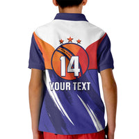 Custom Lucknow India Cricket Kid Polo Shirt Go Champions