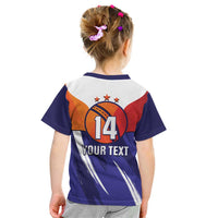 Custom Lucknow India Cricket Kid T Shirt Go Champions