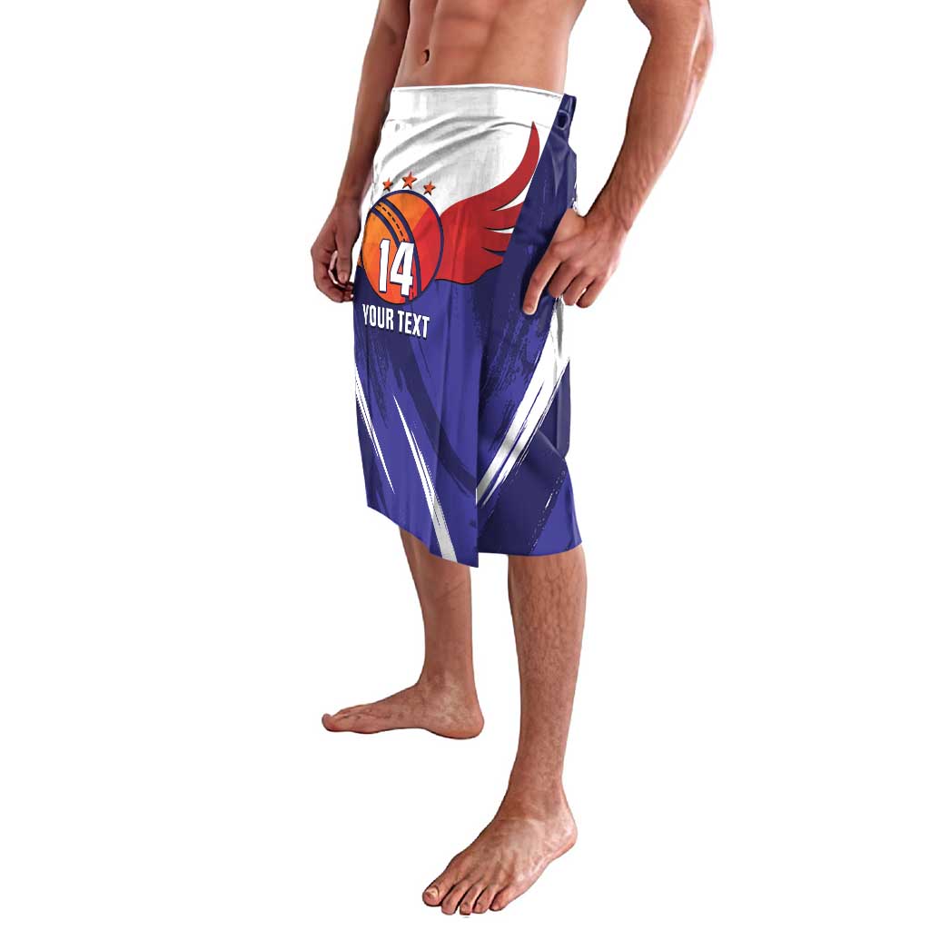 Custom Lucknow India Cricket Lavalava Go Champions