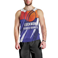 Custom Lucknow India Cricket Men Tank Top Go Champions