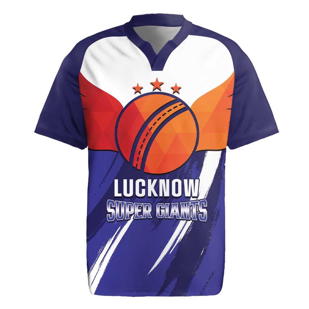 Custom Lucknow India Cricket Rugby Jersey Go Champions