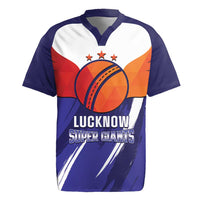 Custom Lucknow India Cricket Rugby Jersey Go Champions