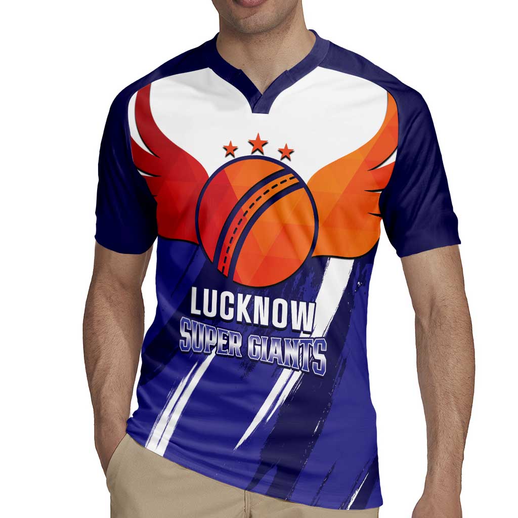 Custom Lucknow India Cricket Rugby Jersey Go Champions