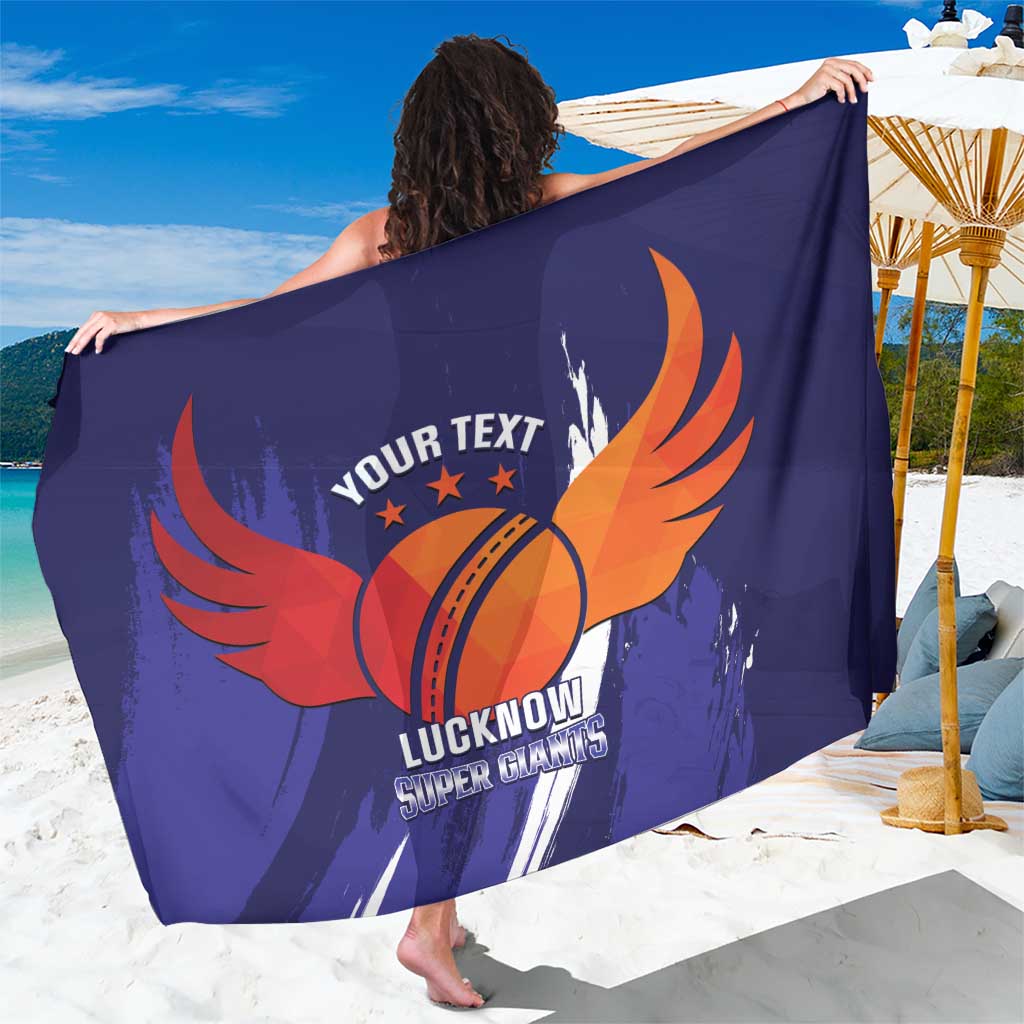 Custom Lucknow India Cricket Sarong Go Champions