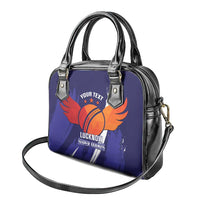 Custom Lucknow India Cricket Shoulder Handbag Go Champions