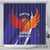 Custom Lucknow India Cricket Shower Curtain Go Champions