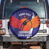 Custom Lucknow India Cricket Spare Tire Cover Go Champions