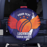 Custom Lucknow India Cricket Spare Tire Cover Go Champions