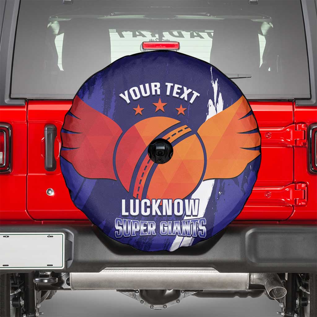 Custom Lucknow India Cricket Spare Tire Cover Go Champions