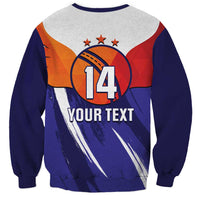 Custom Lucknow India Cricket Sweatshirt Go Champions