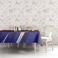 Custom Lucknow India Cricket Tablecloth Go Champions