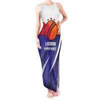 Custom Lucknow India Cricket Tank Maxi Dress Go Champions