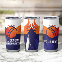 Custom Lucknow India Cricket Tumbler Cup Go Champions
