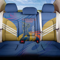 Custom Mumbai India Cricket Back Car Seat Cover Go Champions