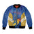 Custom Mumbai India Cricket Bomber Jacket Go Champions
