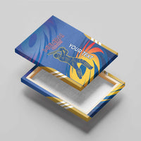 Custom Mumbai India Cricket Canvas Wall Art Go Champions