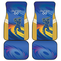 Custom Mumbai India Cricket Car Mats Go Champions