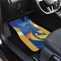 Custom Mumbai India Cricket Car Mats Go Champions
