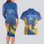 Custom Mumbai India Cricket Couples Matching Long Sleeve Bodycon Dress and Hawaiian Shirt Go Champions