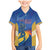 Custom Mumbai India Cricket Family Matching Mermaid Dress and Hawaiian Shirt Go Champions