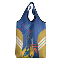 Custom Mumbai India Cricket Grocery Bag Go Champions