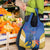 Custom Mumbai India Cricket Grocery Bag Go Champions
