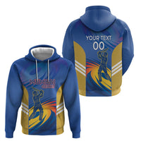 Custom Mumbai India Cricket Hoodie Go Champions