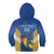 Custom Mumbai India Cricket Kid Hoodie Go Champions
