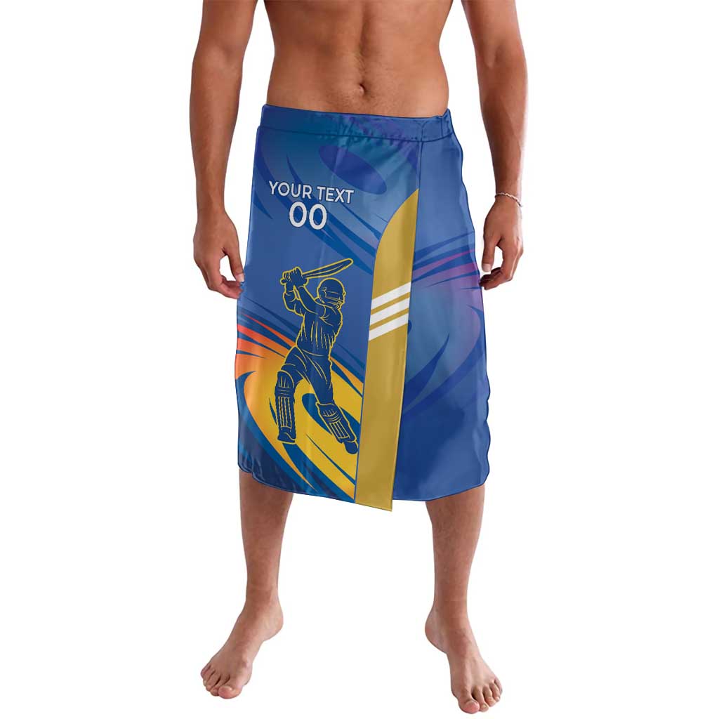 Custom Mumbai India Cricket Lavalava Go Champions