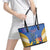 Custom Mumbai India Cricket Leather Tote Bag Go Champions