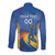Custom Mumbai India Cricket Long Sleeve Button Shirt Go Champions
