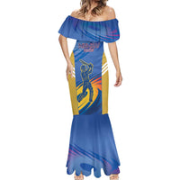 Custom Mumbai India Cricket Mermaid Dress Go Champions
