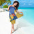Custom Mumbai India Cricket Sarong Go Champions