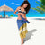 Custom Mumbai India Cricket Sarong Go Champions