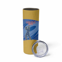 Custom Mumbai India Cricket Skinny Tumbler Go Champions