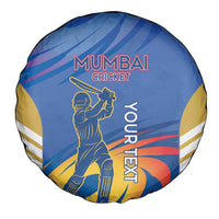 Custom Mumbai India Cricket Spare Tire Cover Go Champions