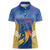 Custom Mumbai India Cricket Women Polo Shirt Go Champions