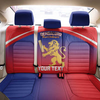 Custom Bengaluru India Cricket Back Car Seat Cover Go Champions