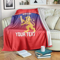 Custom Bengaluru India Cricket Blanket Go Champions