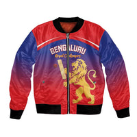 Custom Bengaluru India Cricket Bomber Jacket Go Champions