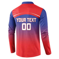 Custom Bengaluru India Cricket Button Sweatshirt Go Champions